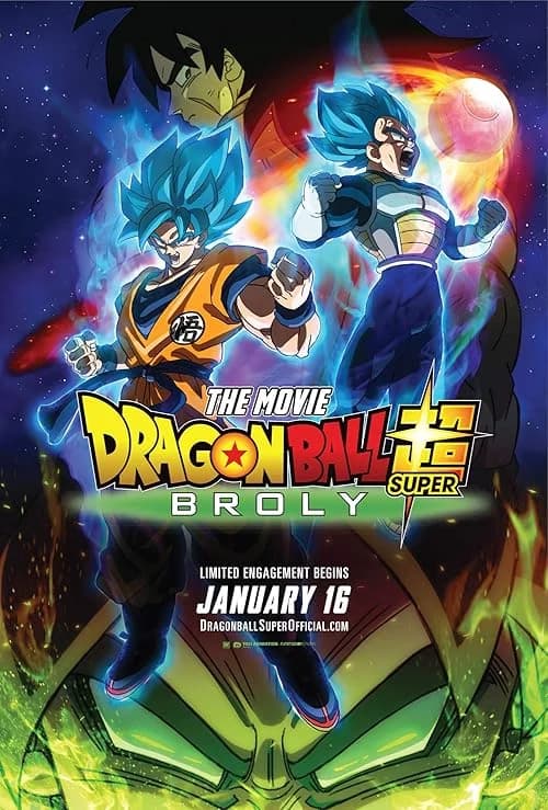Dragon Ball Super: Broly film posteri