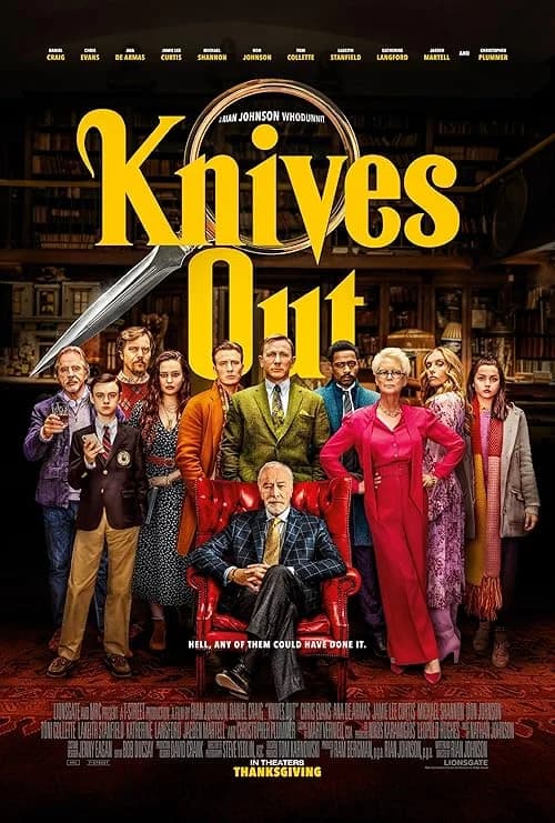 Knives Out film posteri