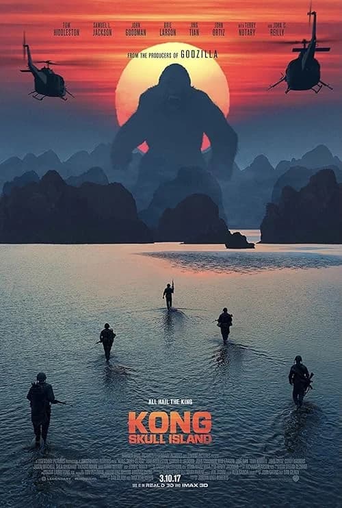 Kong: Skull Island film posteri