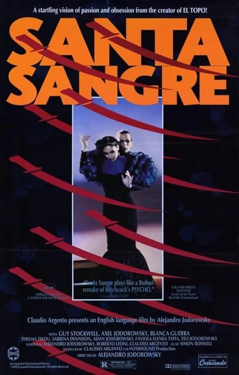 Santa Sangre film posteri